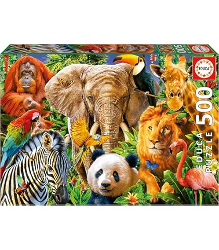 Rompecabezas De Disney Ravensburger Animales De La Selva