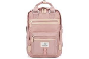 SEVENTEEN LONDON – Modern Urban Unisex 'Wimbledon' Backpack in a Classic Slim Simple Design – Fits Laptop up to 13”