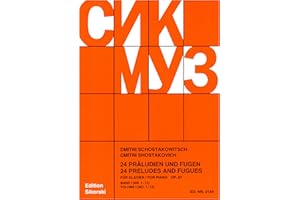 DESCONOCIDO SHOSTAKOVICH - Preludios und Fugen Op.87 Vol.1 (Nr. 1-12) für Klavier