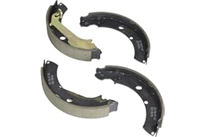 Bosch BS756 Blue Drum Brake Shoe Set for Nissan: 1999-01 Altima, 2000-01 Altra EV - REAR