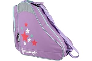 LMNADE Roller Skate Bag, Ice & Skate Bag, Canvas & Beach Tote Bag, Inline Skate Bag for Kids & Adults Roller Skate Carry Bag, Fits up to Size 9 Skates