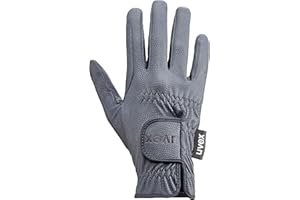 uvex Sportstyle - Gants d’équitation Élastiques pour Hommes et Femmes - Excellente Adhérence et Durable - Compatible avec Un Écran Tactile