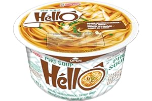 HELLO PHO Fideos instantáneos de arroz, ternera, sin gluten - 1 x 70 g