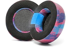 WC FreeZe Virtuoso - Wymienne nauszniki douszne z hybrydowym żelem chłodzącym do tkaniny do zestawu słuchawkowego Corsair Virtuoso firmy Wicked Cushions, | Speed Racer