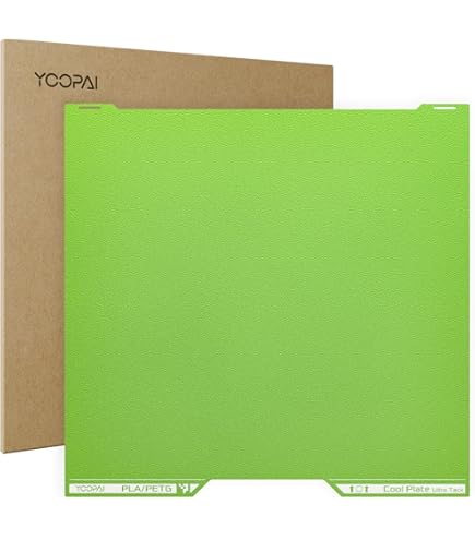 BIQU CryoGrip™ Pro Glacier Panda - Placa de construcción para impresoras 3D Bambu-Lab P1S P1P X1C X1E A1, lámina de acero con textura fina de doble cara, adherencia firme, 257 x 257
