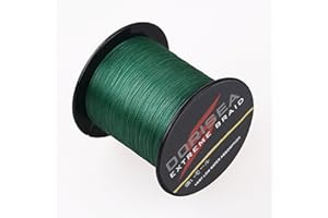 Dorisea Extreme Braid 100% Pe 100m/109Yards Braided Fishing Line 6-550Lb Test Fishing Wire Fishing String-Abrasion Resistant Incredible Superline Zero Stretch Small Diameter