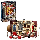 LEGO 76409 Harry Potter Stendardo della Casa Grifondoro da Parete per Bambini e Bambine, Giocattolo con Sala Comune del Caste