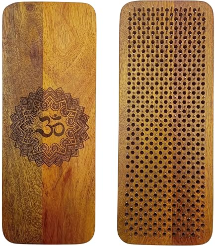 Planche à Ongles Sadhu En Bouleau - Motif Arbre De Vie - Clous En Acier Galvanisé 10 Mm - Yoga/méditation - Neuf