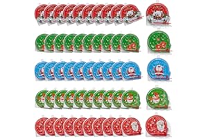THE TWIDDLERS 50 Mini Giochi di Pinball Natalizi per Bambini - Ideale Come regalini per riempire Calze, Scuola Classroom Rewards, Sacchetti per Feste e Altro
