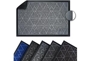 Asquare Zerbino per interni ed esterni, per interni ed esterni, in diverse misure (grigio sky, 60 x 90)