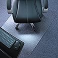 Marvelux 120 x 150 cm (47 x 60) Large PVC Office Chair Hard Flooring Mat, Transparent Floor Protector, Rectangular Vinyl Floor Protector Mat