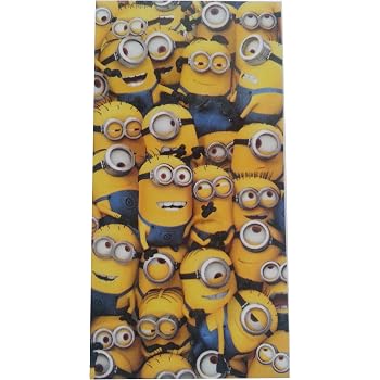Minion Serviette De Plage Drap De Bain Serviette De Plage Xxl 100 Coton