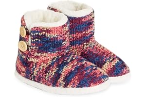 CityComfort Damskie pantofle dzianinowe ciepłe zimowe buty halowe