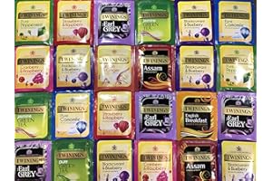 ITC & TWININGS Twinings Tea Refill Box 10 Assorted Flavours, 100 Individually Wrapped Enveloped Tea Bags Black teas, Green teas and Fruit & Herbal teas.