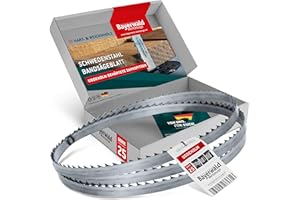BAYERWALD WERKZEUGE Bayerwald Uddeholm - Hoja de sierra de cinta (2240 x 20 x 0,5 x 7 cm, apta para todos los tipos de madera/cinta de sierra, apta para Metabo BAS 317 PRECISION DNB. Metabo BAS 317 PRECISION WNB)