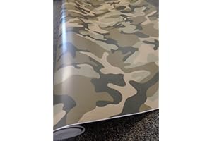 SKYMEX VINYL WRAP DESERT PATTERN CAMOUFLAGE VINYL FILM CAR WRAP STICKER VINYL WRAPPING AIR BUBBLE FREE 30CM x 1.52M