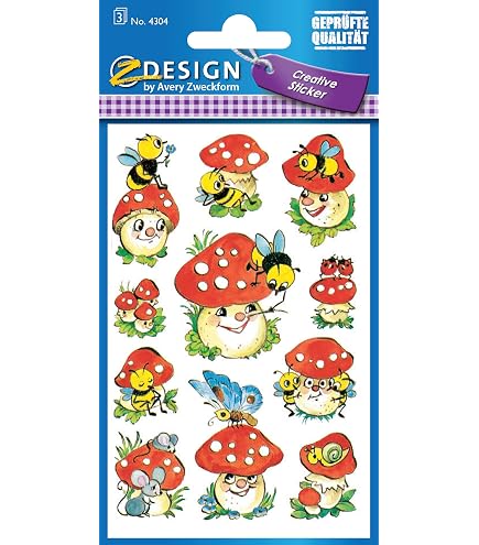 Naklejki Z Design Kids Jez – 4306 Autocollants Créatifs Pour Enfants, Loisirs Créatifs, Décoration Et Bricolage Dès 3 Ans