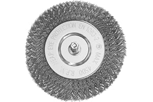 GRIZZLY TOOLS Parkside - Spazzola per fughe in metallo con setole metalliche, spazzola di ricambio in metallo per la rimozione di licheni e muschio, per spazzola universale Parkside PUB 500 A1 e PUB 500 B1