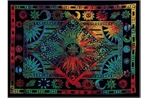 THE ART BOX Wandteppich (Rainbow, Small (77 x 102 Cms / 30 x 40 Inches))