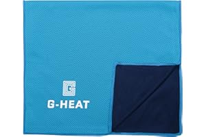 G-HEAT – Serviette Microfibre de Refroidissement & Sport | 100x30cm | Anti-Transpiration, Séchage Rapide & UPF50+ | Serviette Rafraîchissante Multi-Usages (Fitness, Yoga, Sport, Voyage, Randonnée)