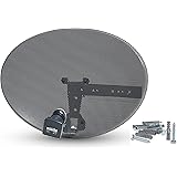 Systemsat Zone 1 Satellite Dish & Quad Lnb for Sky Freesat HD SD