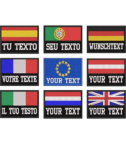 Copytec Patch Tibet Bandiera Della Libertà Dalai Lama - 7,5 X 4,5 Cm Con Velcro, Himalaya - 2