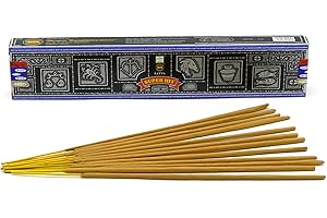 Satya Shrinivas Sugandhalaya Kadzidełka Super Hit, zapach indiański, czarne, 1 pudełko