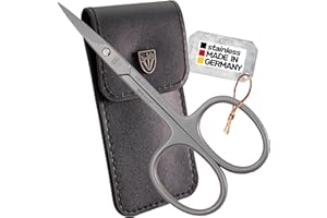 Tres Espadas - Tijeras manicura cutícula curva, acero inoxidable - Made in Germany