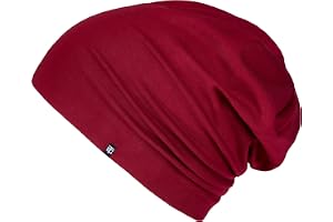 Enter the Complex® Lätt jerseymössa, damer och herrar, slouch-beanie av bomull, elastisk