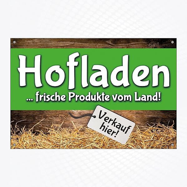 Wandschild 'Hereinspaziert' - Lustiges Holzschild 10x30cm | Handmade In Germany