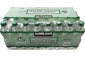 Kirkland Signature Sparkling Spring Water 500ml 40 Bottles