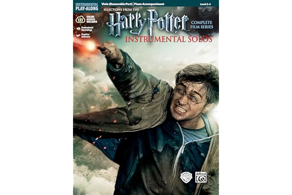 Selections from the Harry Potter Complete Film Series: Instrumental Solos: Viola Removable Part, Piano Accompaniment