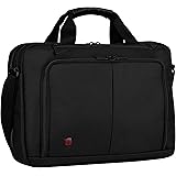 Wenger 601066 SOURCE 16" Laptop Briefcase , Padded laptop compartment with iPad/Tablet / eReader Pocket in Black {10 Litres}