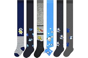 MRCC 6er Pack Jungen Kinder Strickstrumpfhose Baby Strumpfhose feingestrickt baumwolle 12999