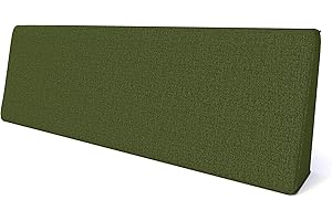 ‎PILLOWS24 Pillows24 Palettenkissen Palettenauflage Polster für Europaletten Hochwertige Palettenpolster Palettensofa Indoor & Outdoor (Rückenkissen 120 x 40 x 20/10, Grün)