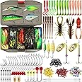 TRUSCEND Widely Used Fishing Bait Rigs Worth Every Penny, Selected Fishing Lures & Tackle Kit for Freshwater Fishing, Economic/Premium Starter/Giftable Fishing Gear Set Available, Perfect Fishing Gift