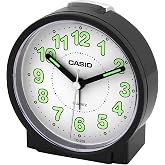 Casio TQ-228-1DF Masa Saati, Siyah, Standart