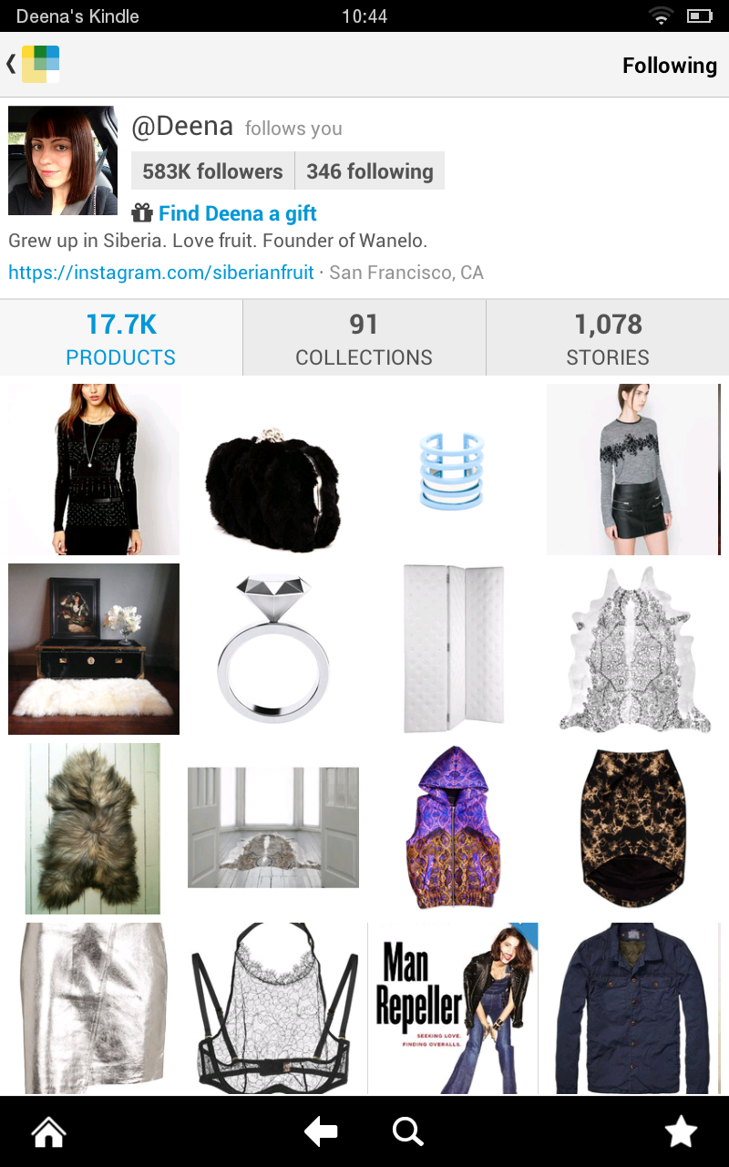Wanelo Amazon.co.uk Appstore for Android