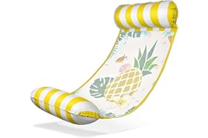 ‎BALINCO Balinco – Aufblasbare Wasserhängematte Luftmatratze mit 2 Luftkammern & Nylon Netz für Pool – Floatie Wassermatratze Relaxliege für Erwachsene & Kinder – Sommer Poolzubehör