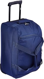 skybags cardiff polyester 63.5 cms blue travel duffle
