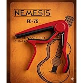 My Yonca Kırmızı Kapo Akustik Gitar Klasik Gitar Ukulele Saz Bağlama Kaposu Classic Guitar Capo Acoustic Guitar Capo 1. Kalit