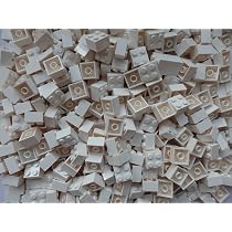 LEGO 50x 3622 Brick 1x3 | White : Amazon.co.uk: Toys & Games