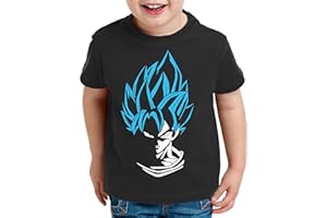 WhyKiki Super Son T-Shirt pour Enfants Goku Dragon Master Ball Vegeta Turtle Roshi DB