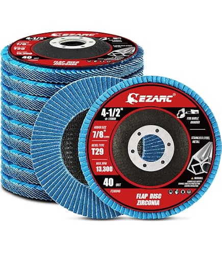 DeWalt DW8380 Zirconia Flap Disc – 6 X 7/8 – Z40 Grit – Zirconia Alumina