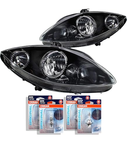 Kit Réparation Pattes Fixation Phare Avant Gauche – Compatible SEAT Leon II, Altea, Toledo III (5P0941057), Pièce Qualité Équivalente OE