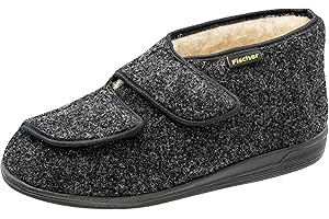 Fischer Markenschuh Herren Frank Hohe Hausschuhe