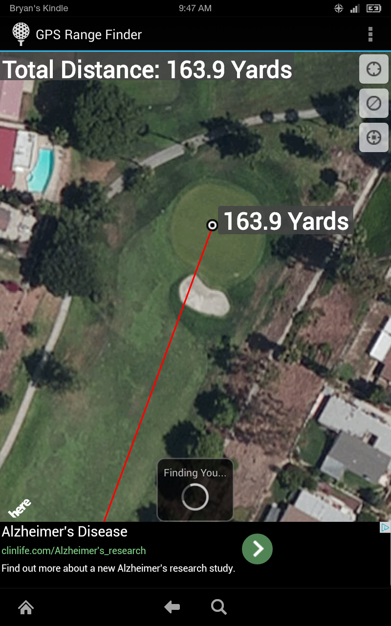 golf distance finder app