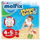 Molfix Swimsuit Diaper Mixed size 4-5 9-15 kg (1 x 11 Pieces)