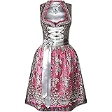 Alpenmärchen Dirndl Sybille - Elegantes Midi Dirndl Mit Schürze