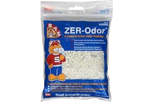 Penn-Plax S.A.M. ZER-Odor Pet Odor Absorber and Deodorizer – Zeolite Crystals Reduces Urine Stench – 1 lb. Bag